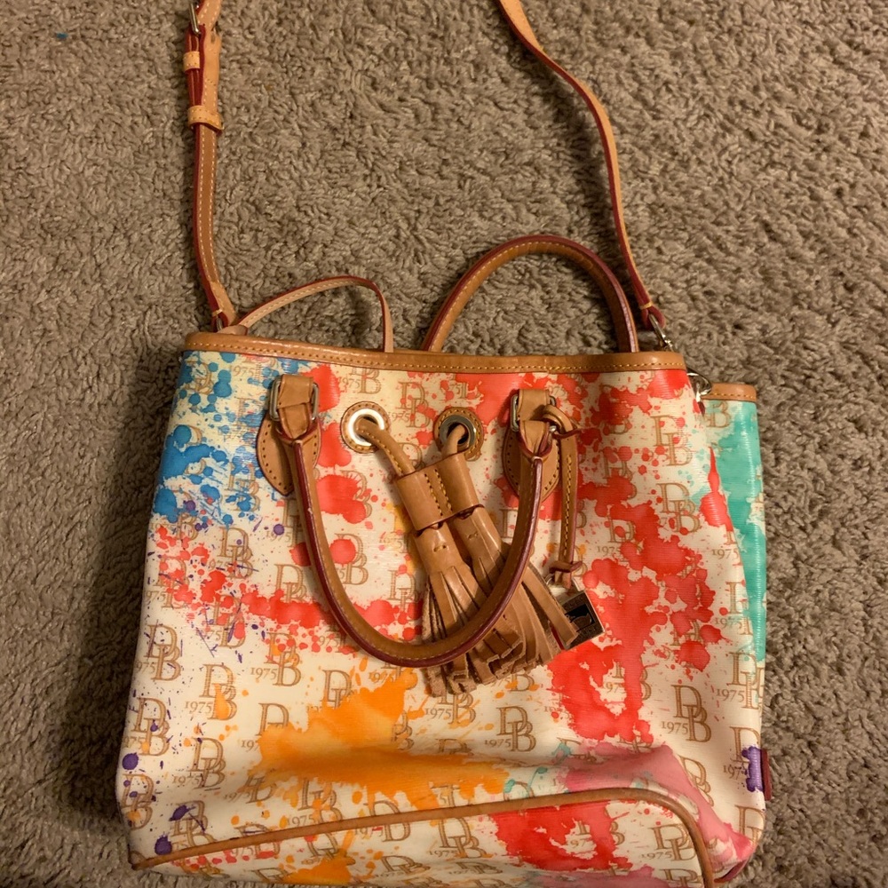 Dooney & Bourke multicolored crossbody purse